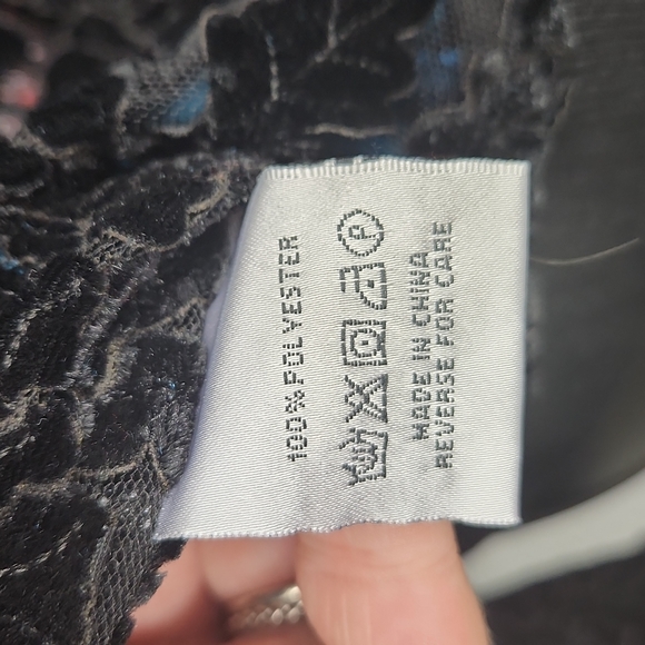 Adore Velvet Floral Reversible Jacket - Picture 8 of 9